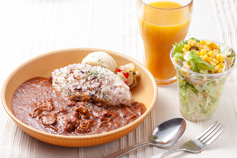 カレー&サラダセット