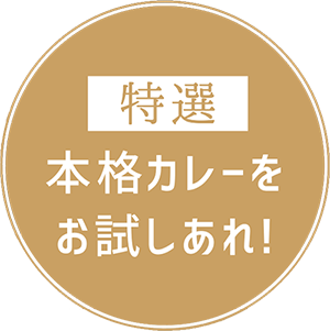 特選本格カレーをお試しあれ!